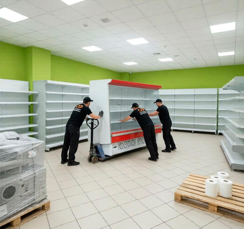 Переезд магазина в Чехове